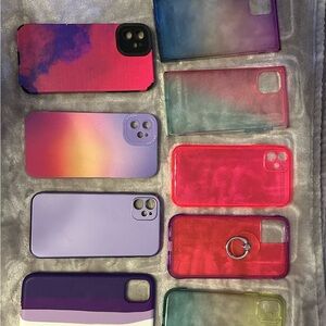 9 Gradient and Solid Color Phone Cases
For iPhone 11